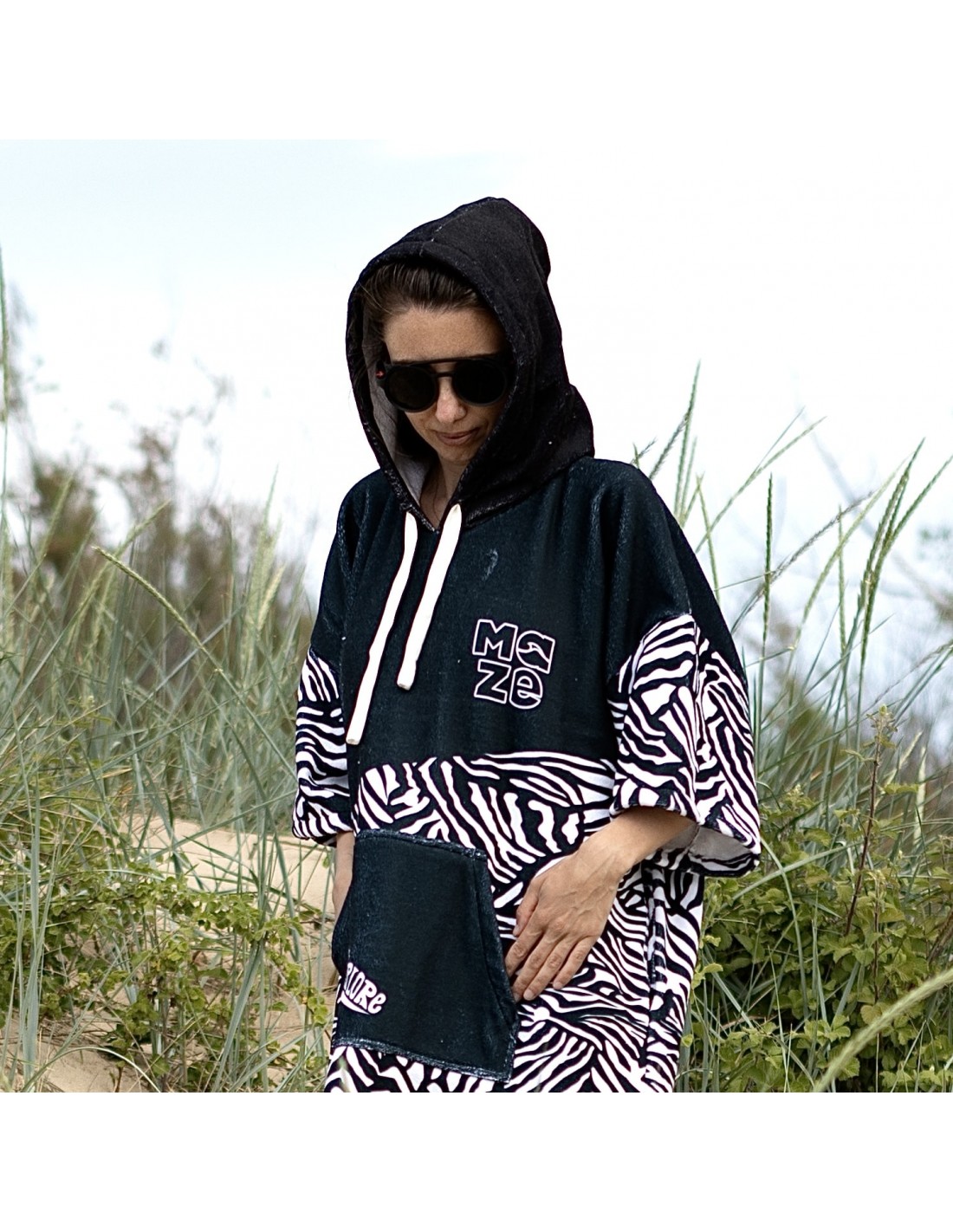 ПОНЧО MAZE ZEBRA